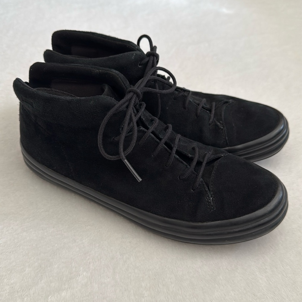 Camper Black Suede Sneakers